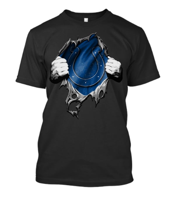 Ripped Indianapolis Colts Peeling T-Shirt