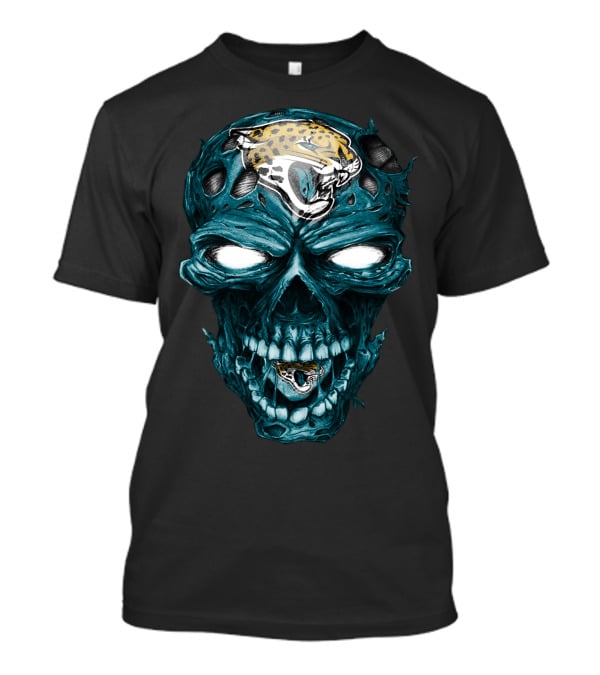 Skull Jacksonville Jaguars T-Shirt
