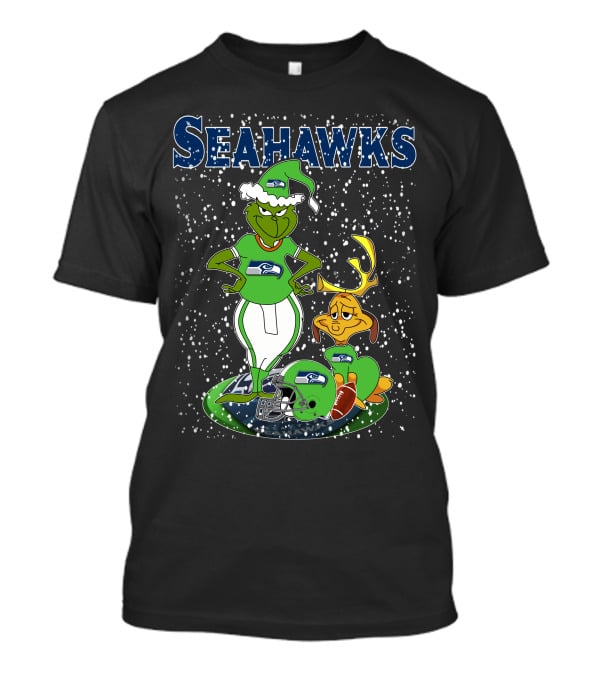 Seahawks Grinchxmas Seattle Seahawks T-Shirt