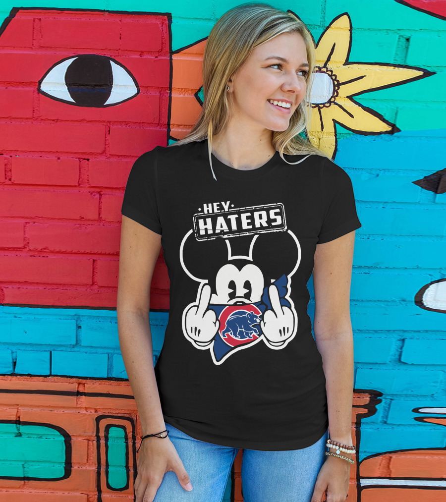 Hey Haters Mick Chicago Cubs T-Shirt
