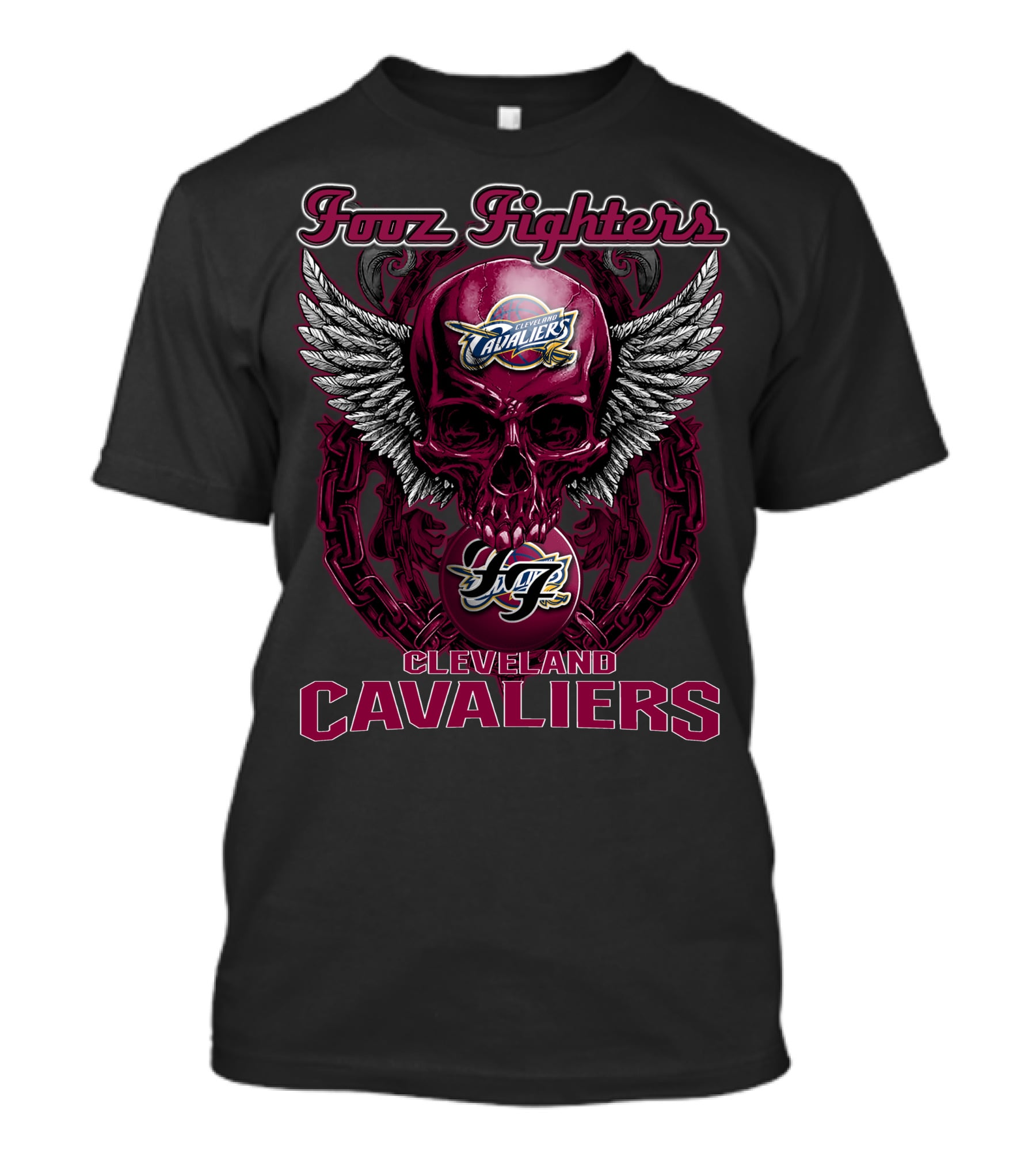 Fooz Fighters Cleveland Cavaliers T-Shirt