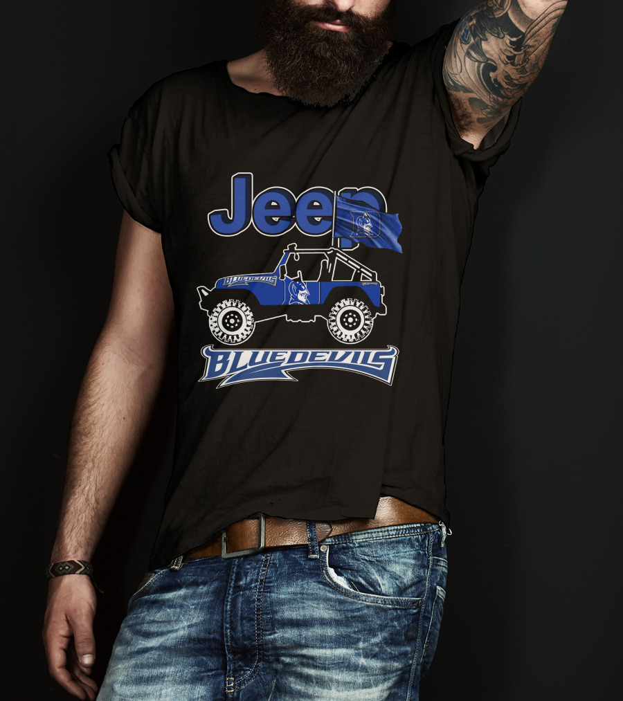Jeep Blue Devils Off-Road Adventure T-Shirt