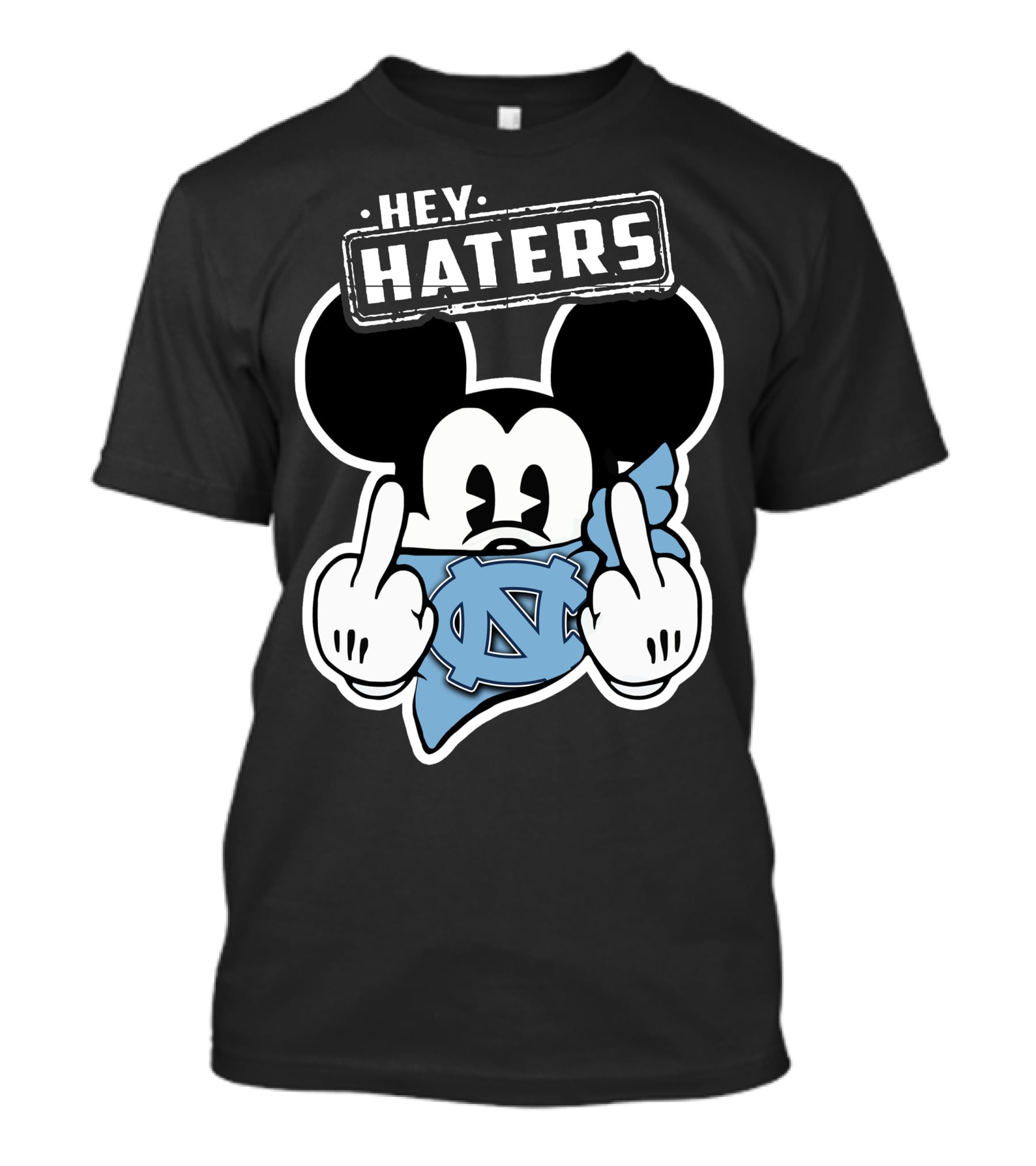 Hey Haters Mick North Carolina Tar Heels T-Shirt