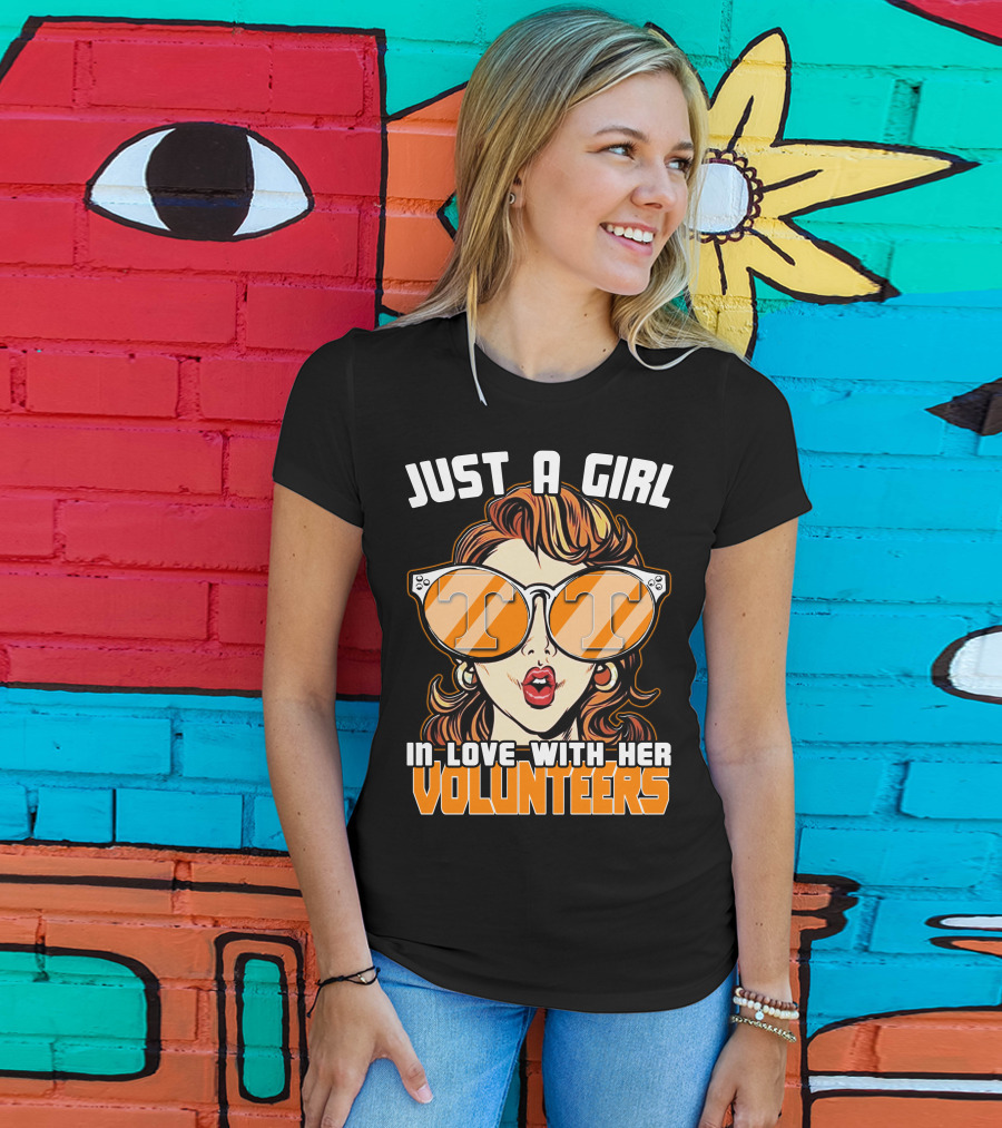 Just A Girl IN Love With Her Tennessee Volunteers T-Shirt