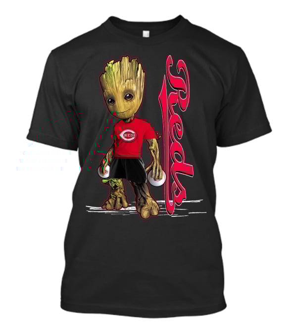 Groot Reds Cincinnati Baseball Fans T-Shirt