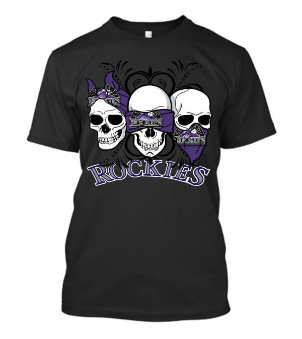 Rockies Three Skull Bandana T-Shirt