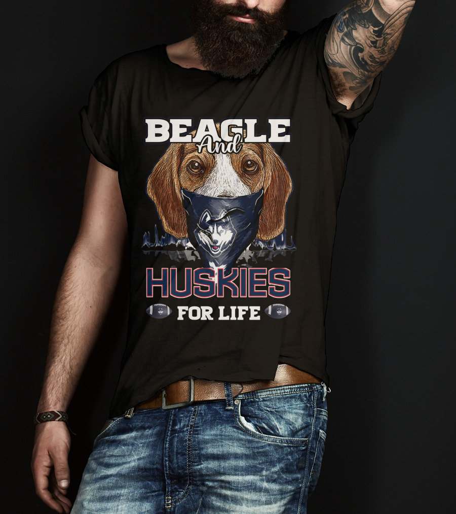 Beagle And Huskies For Life T-Shirt