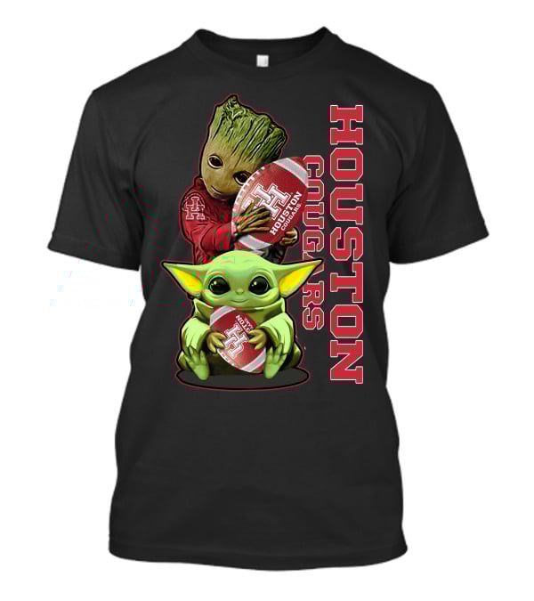Grzd Houston Cougars Football Baby Alien Tree Creature T-Shirt