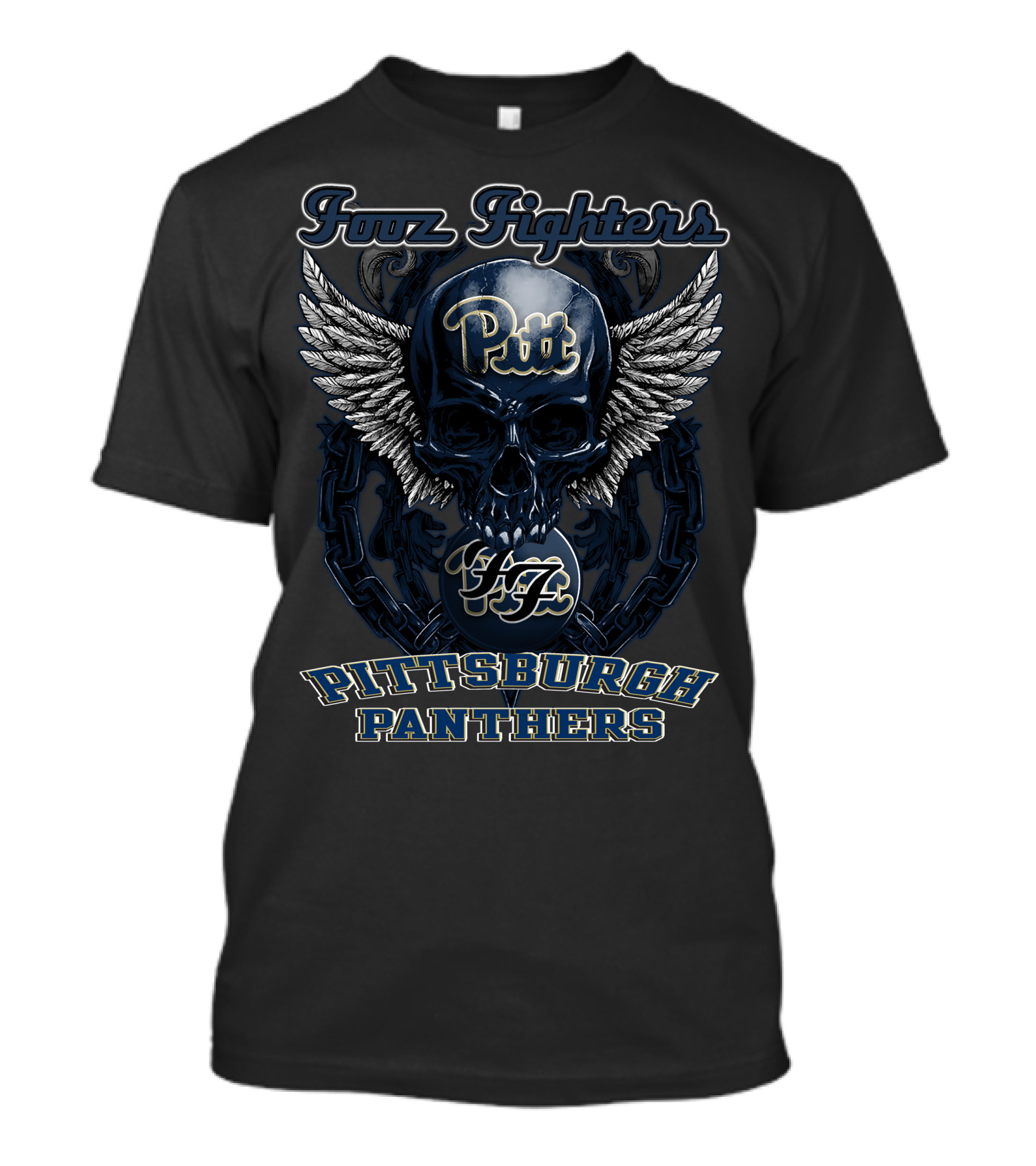 Foo Fighters Pitt Pittsburgh Panthers T-Shirt