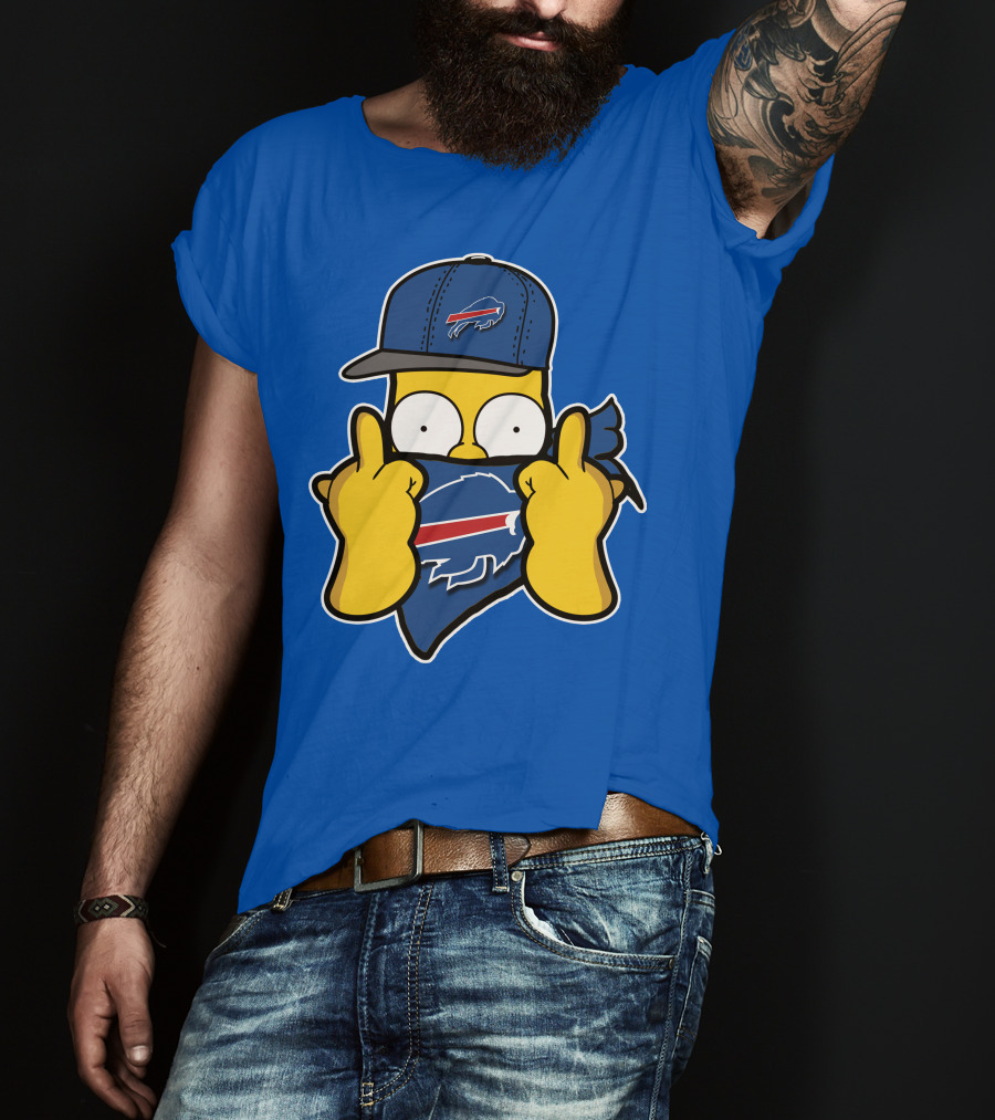 Buffalo Bills Homer Simpson T-Shirt