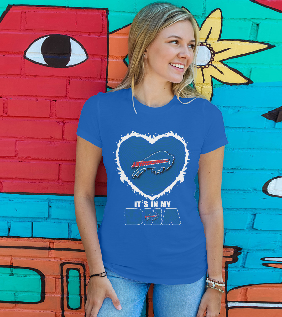 Buffalo Bills Heart It's In My DNA T-Shirt