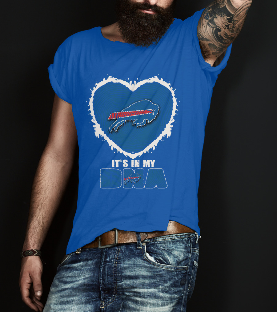 Buffalo Bills Heart It's In My DNA T-Shirt