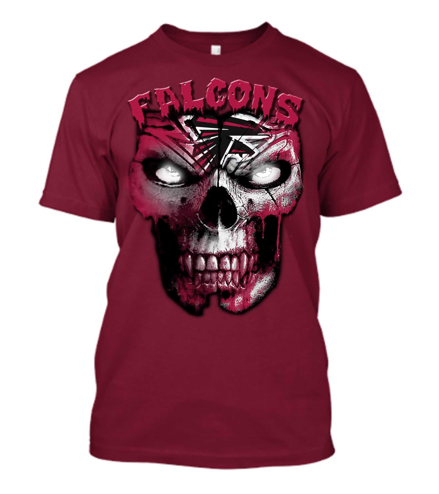 Falcons Skull Logo 64 T-Shirt
