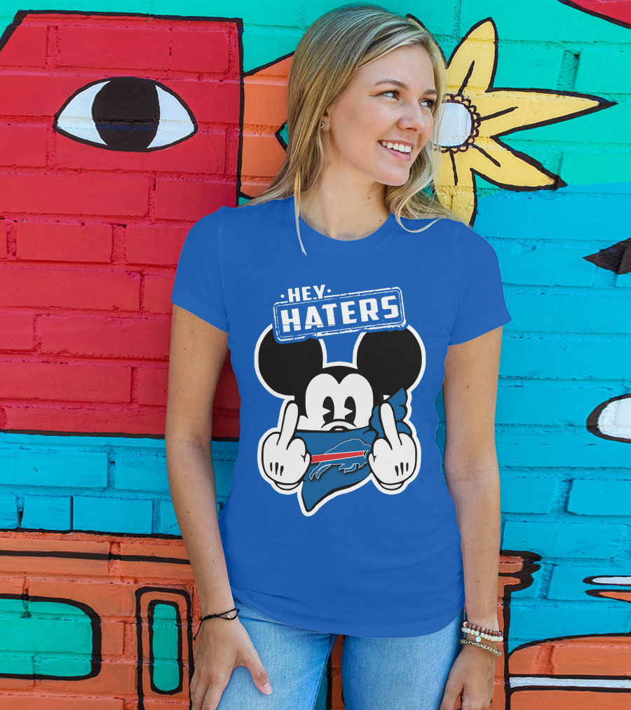 Hey Haters Mick Buffalo Bills T-Shirt