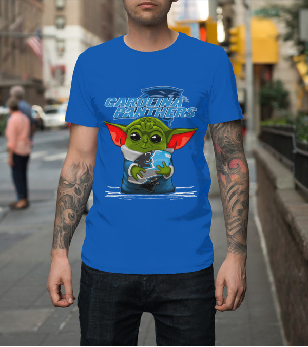 Shirt: Yoda Carolina Panthers Football Fan T-Shirt Yoda Carolina Panthers Football Fan T-Shirt