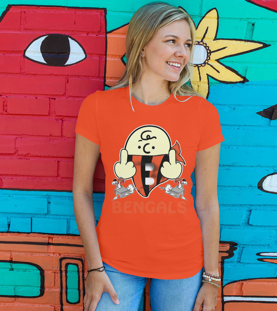 Bengals Snoopy Parody Cincinnati Football T-Shirt