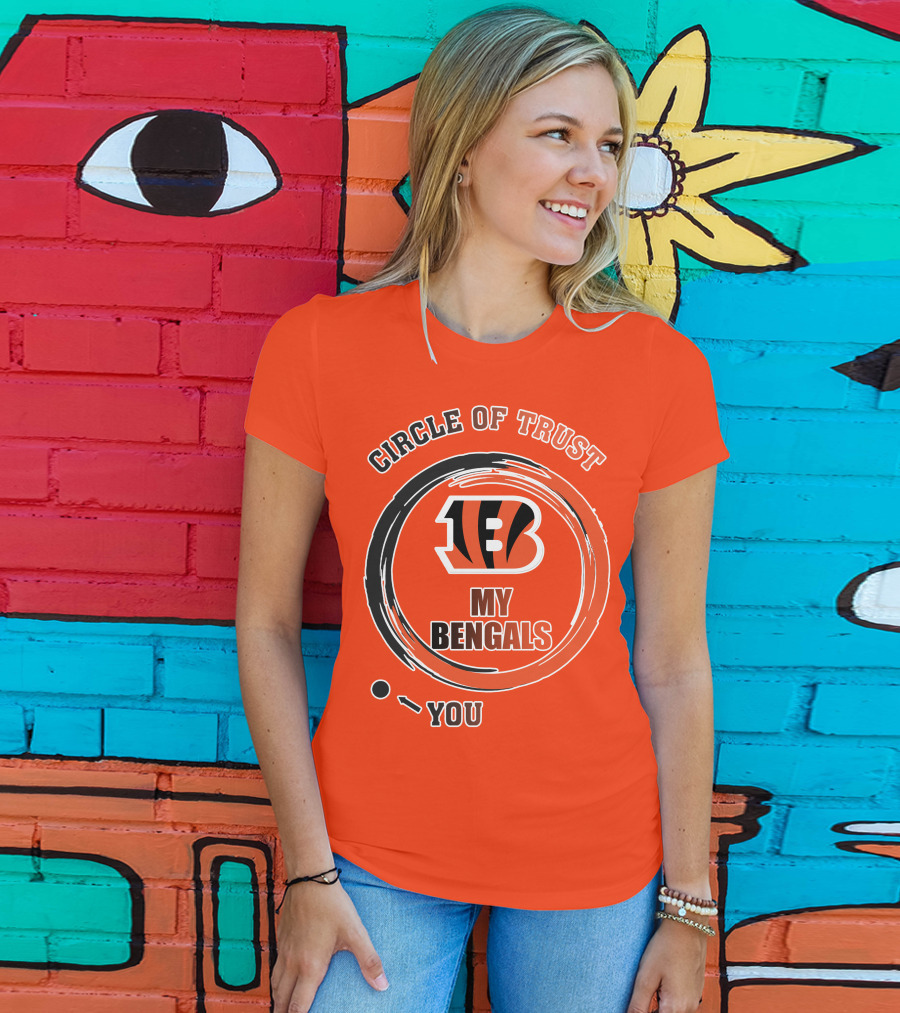 Circle Of Trust My Bengals Cincinnati Bengals T-Shirt