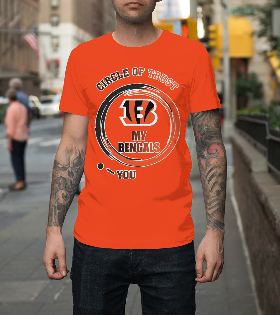 Circle Of Trust My Bengals Cincinnati Bengals T-Shirt