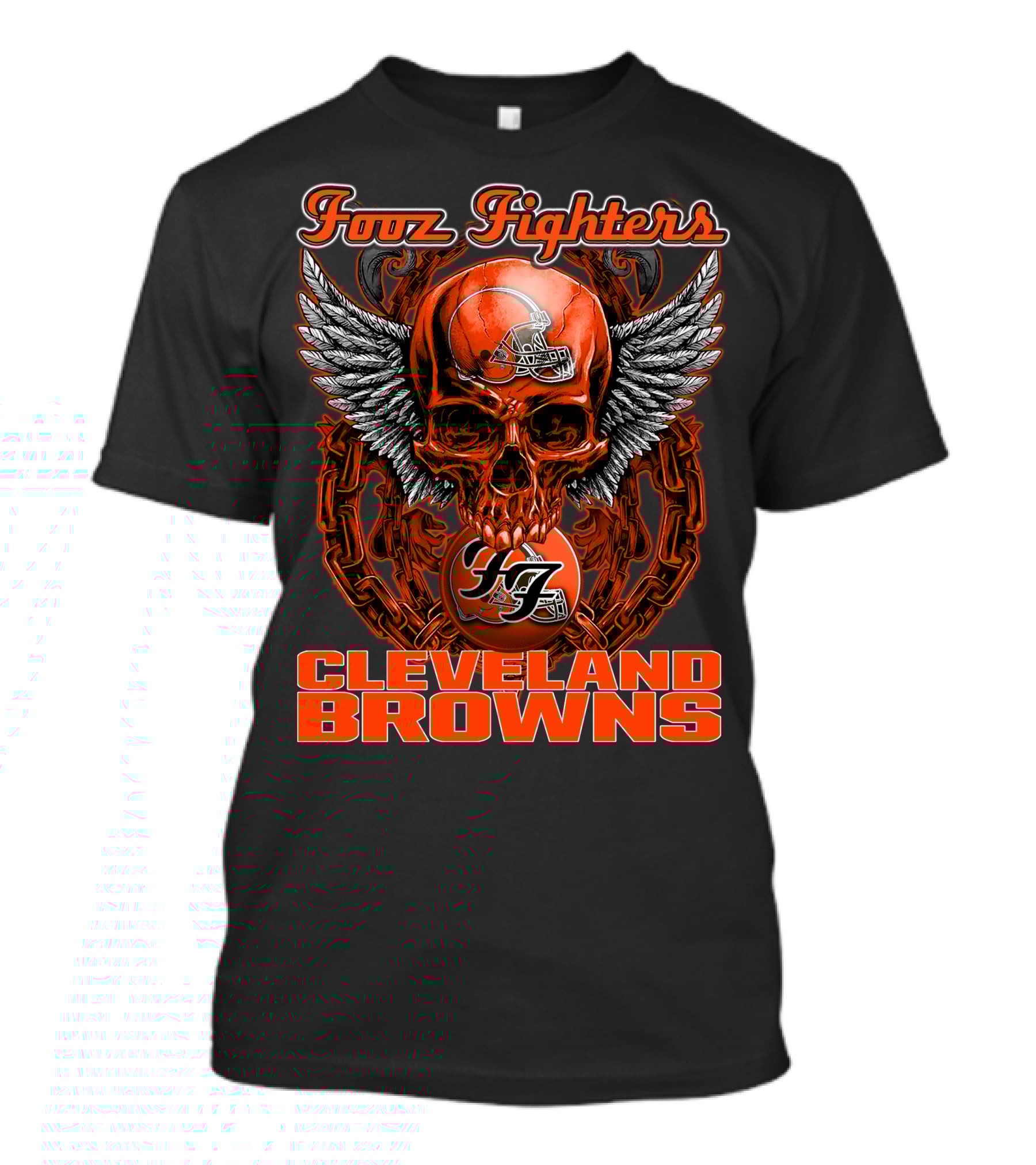 Fooz Fighters Cleveland Browns T-Shirt