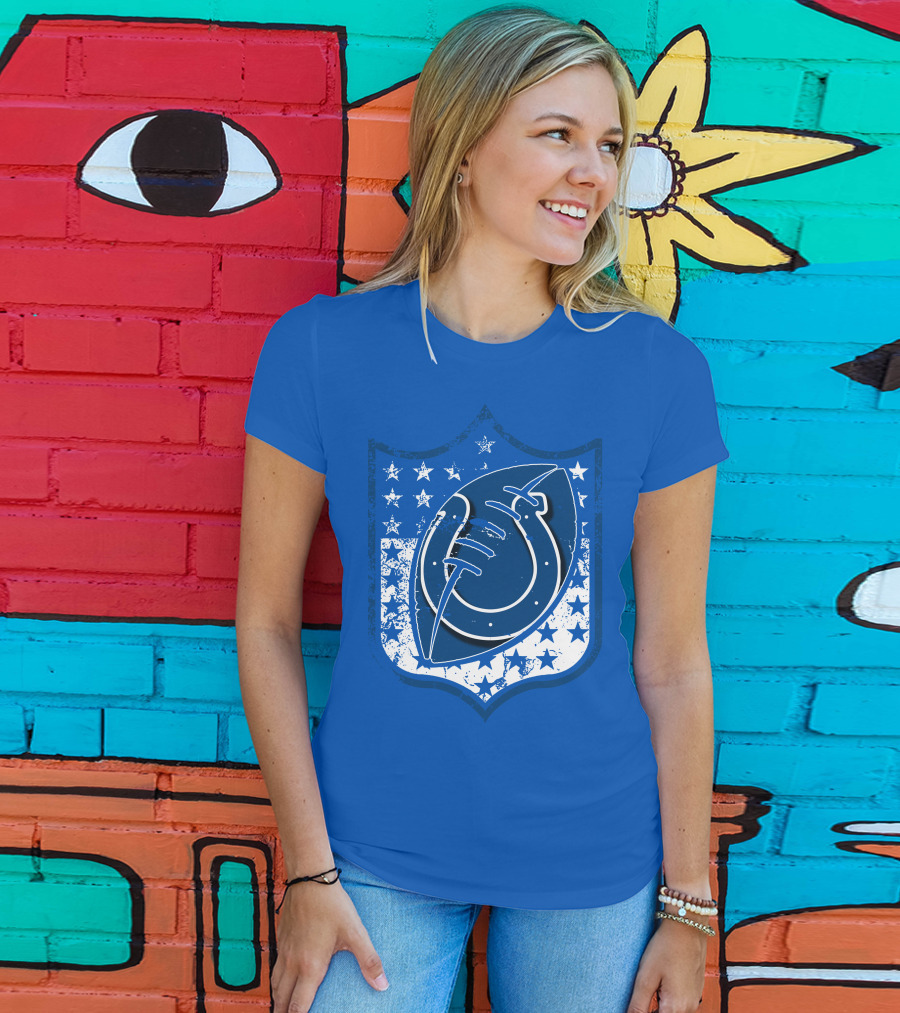 Indianapolis Colts Football Stars Shield T-Shirt