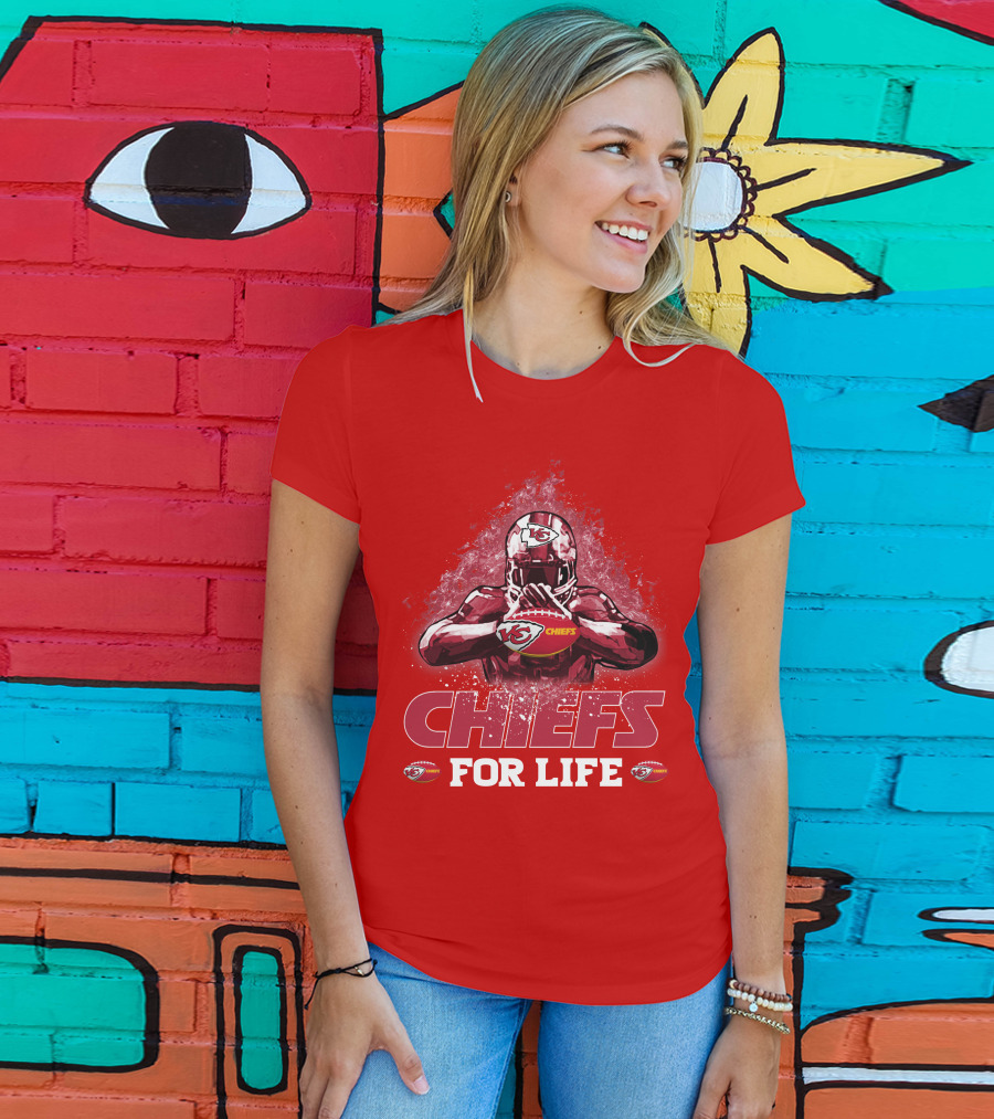 Chiefs For Life Kansas City Chiefs T-Shirt