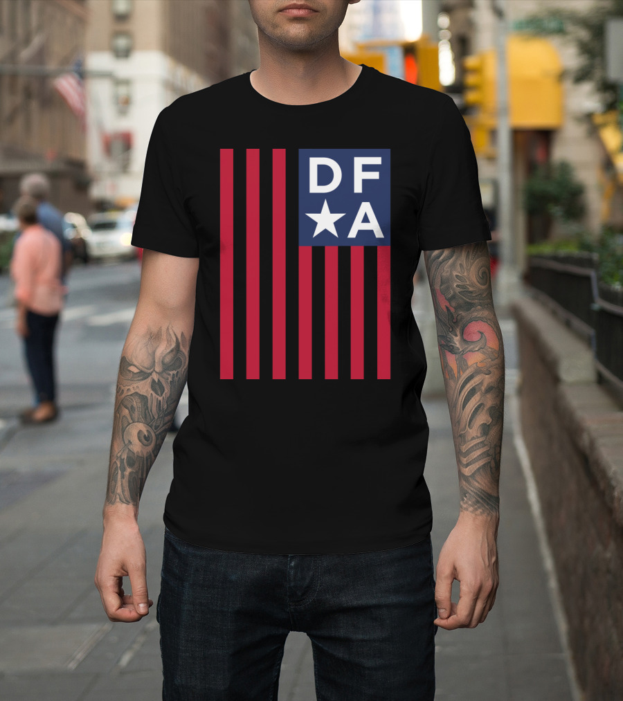 DFA Star and Stripes Flag T-Shirt