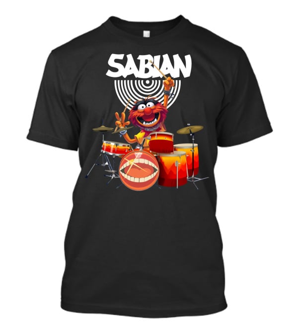 The Muppets Animal Sabian Drums T-Shirt