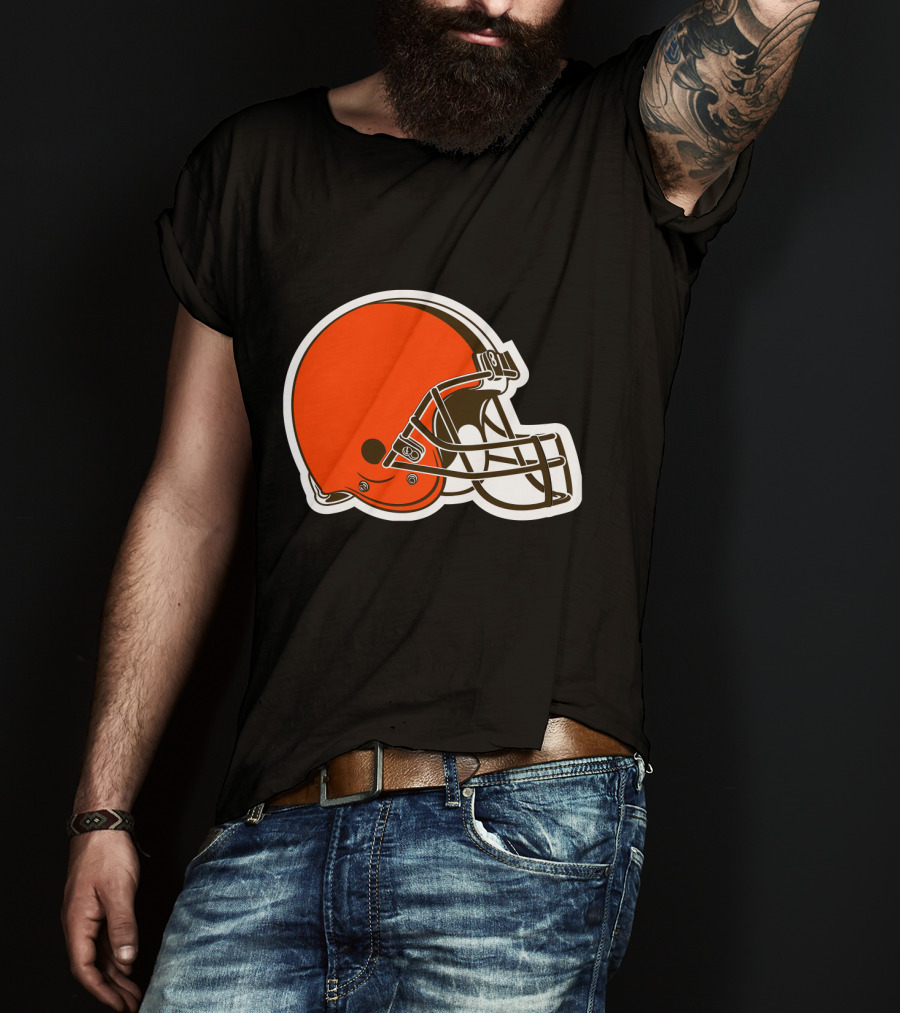 Cleveland Browns Helmet T-Shirt