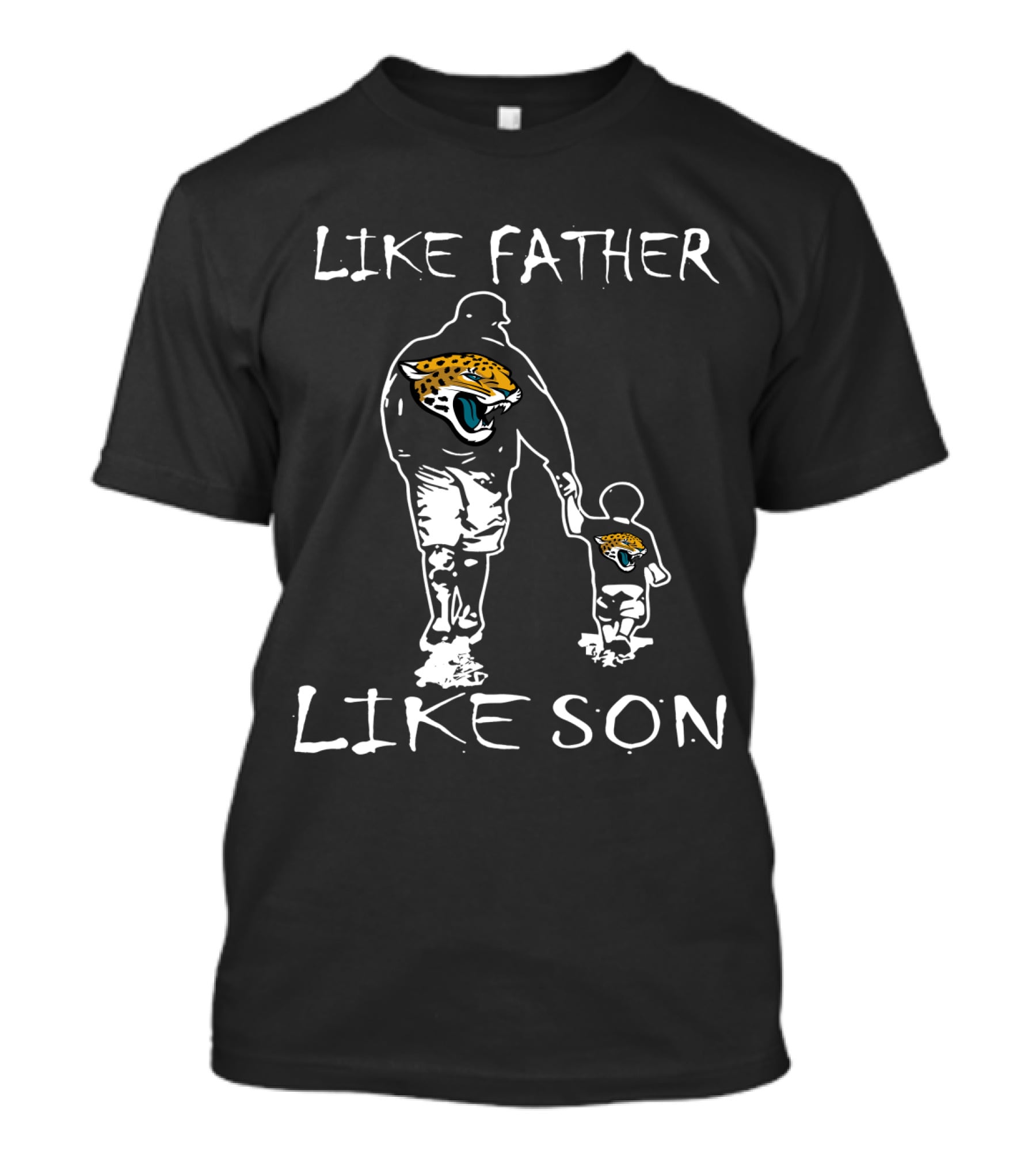 Like Father Like Son Jacksonville Jaguars Fan Bonding T-Shirt