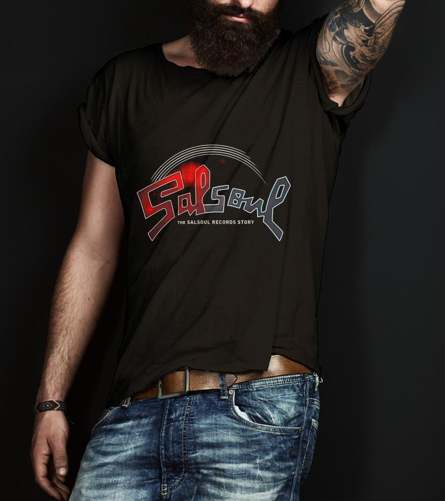 Salsoul Records Iconic Logo And The Salsoul Records Story Text T-Shirt