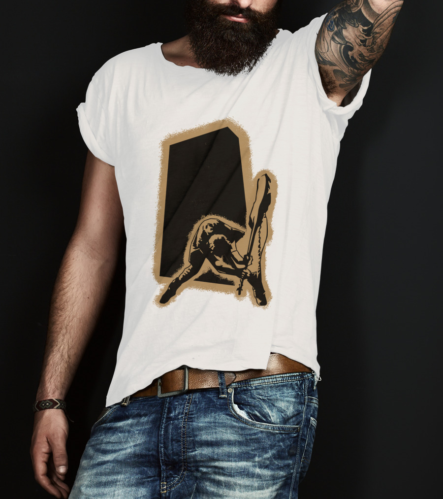 London Calling T.Rex Dinosaur Guitar Smash Iconic T-Shirt