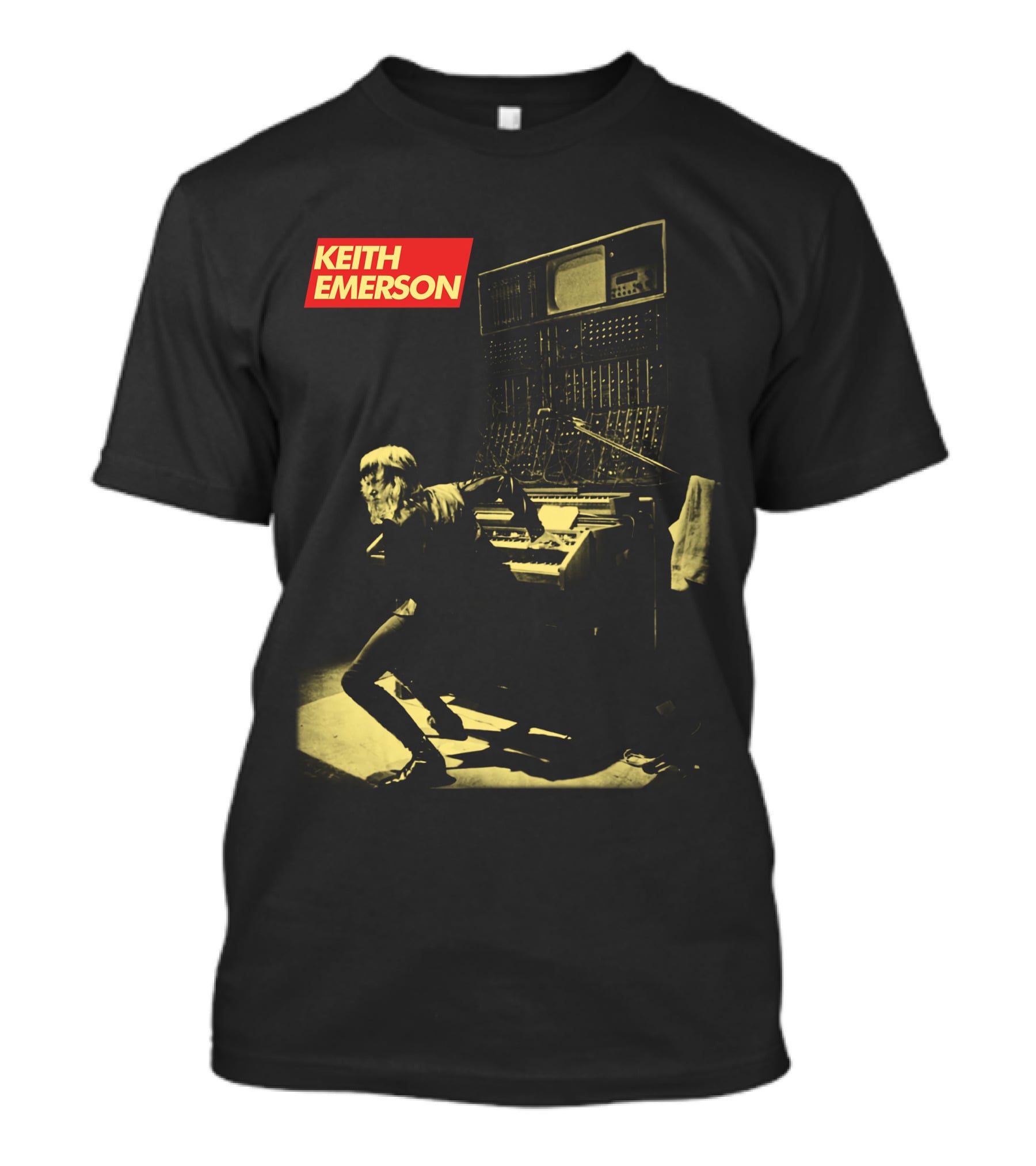 Keith Emerson Vintage Synthesizer Performance T-Shirt