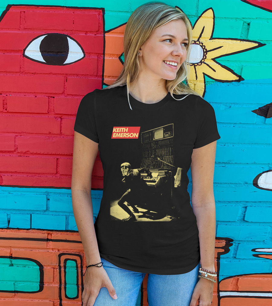 Keith Emerson Vintage Synthesizer Performance T-Shirt