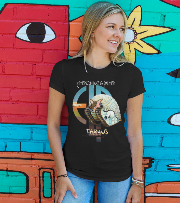 Emerson Lake And Palmer Tarkus Armadillo Tank T-Shirt