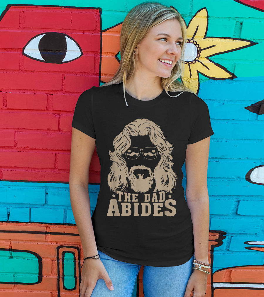 The Dad Abides Big Lebowski T-Shirt