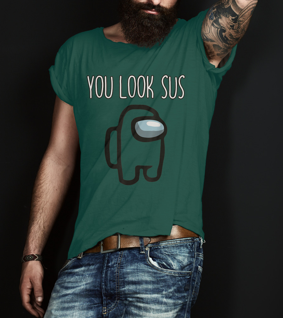 You Look Sus Among Game Us Gamer T-Shirt