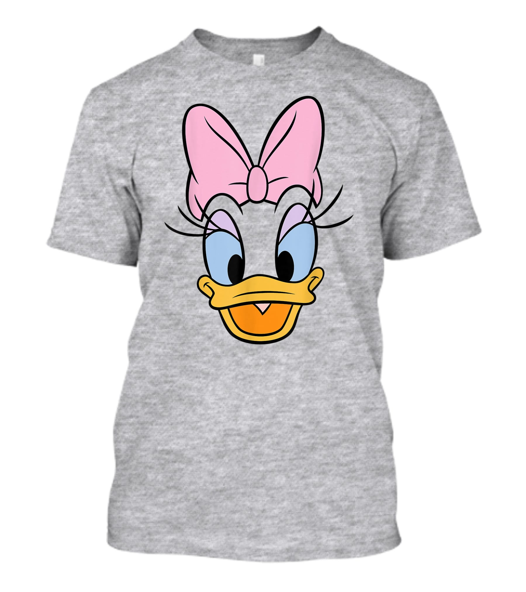 Disney Daisy Duck Pink Bow Face T-Shirt