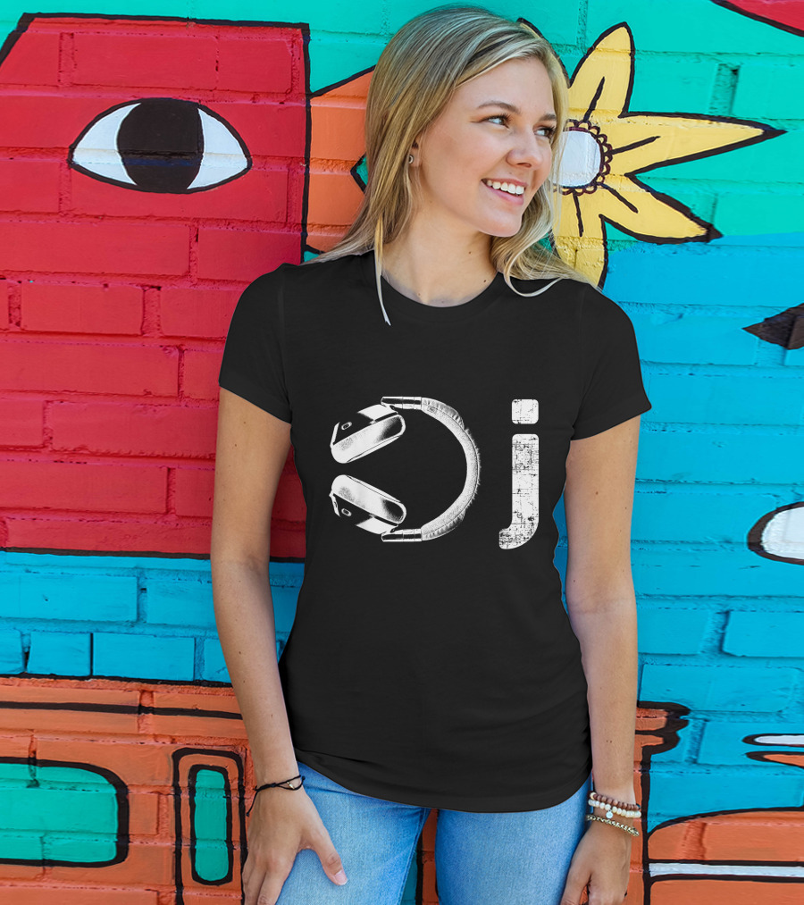 DJ Headphone I Heart Being A DJs Party T-Shirt