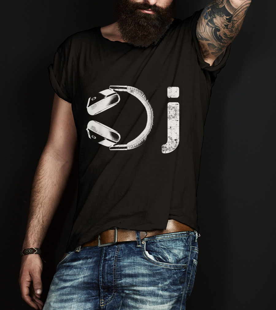 DJ Headphone I Heart Being A DJs Party T-Shirt