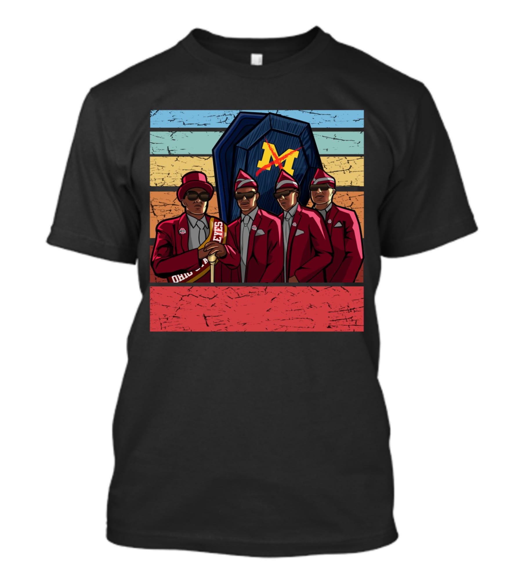 COFFIN DANCE Ohio State Buckeyes Best For Ever T-Shirt