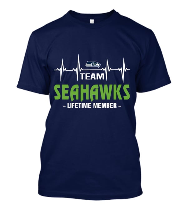 Team Seahawks Lifetime Member T-Shirt