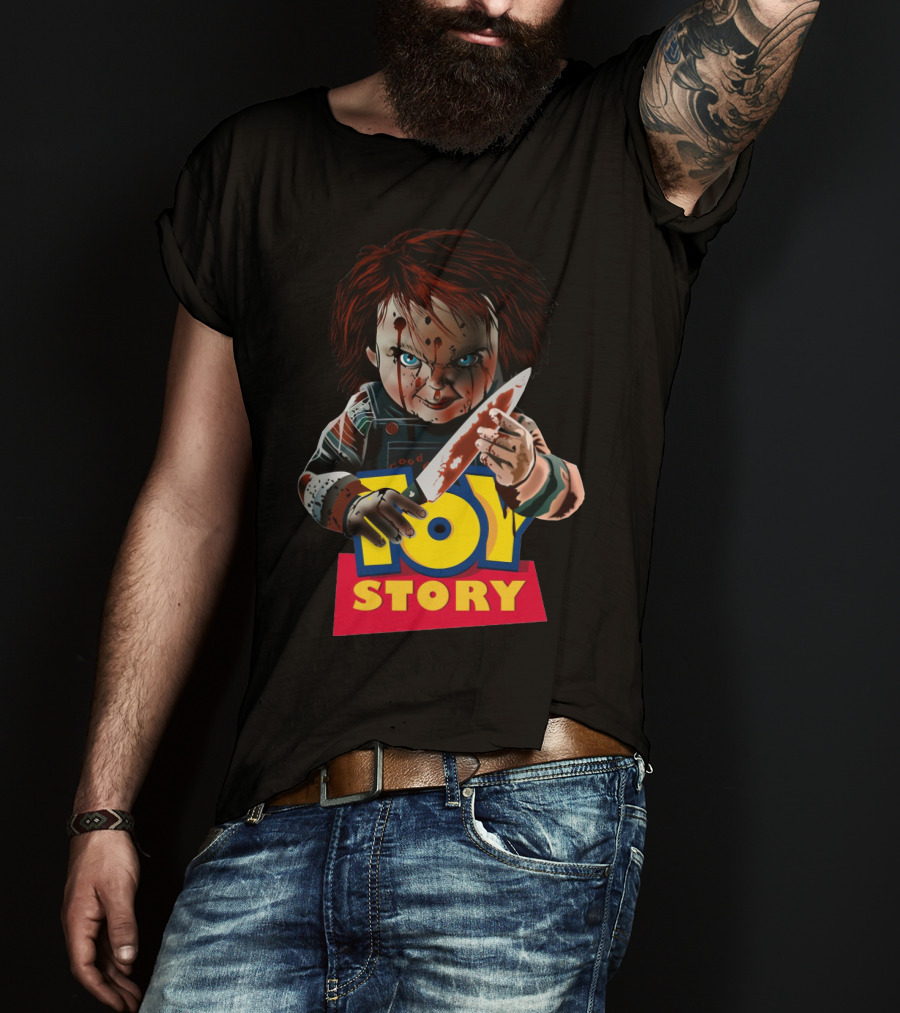Chucky Toy Story Horror Mashup T-Shirt