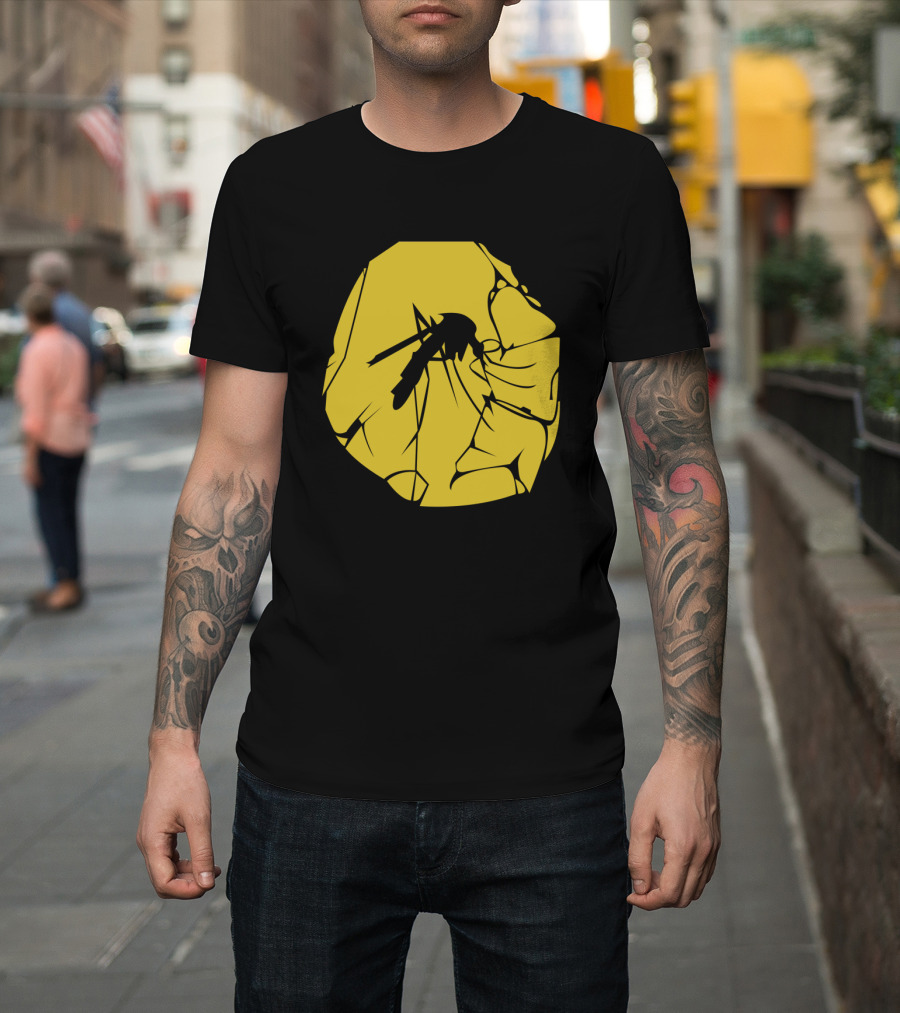 Jurassic Amber Fossil Dinodna Mosquito T-Shirt