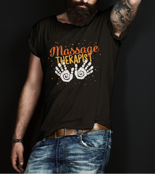 Massage Therapist Hands Masseuse Masseur T-Shirt