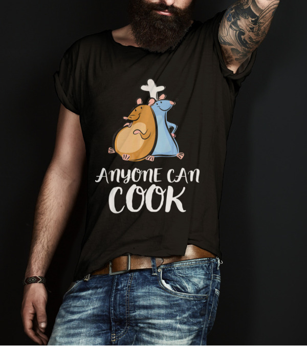 Disney Pixar Ratatouille Anyone Can Cook Cooking Bros T-Shirt