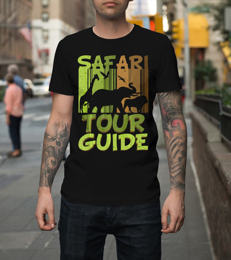 Safari Tour Guide Animal Keeper Zoo Big T-Shirt