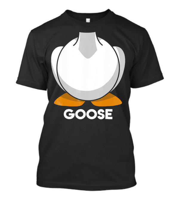 Halloween Goose Costume Funny Couple Friend Gro T-Shirt