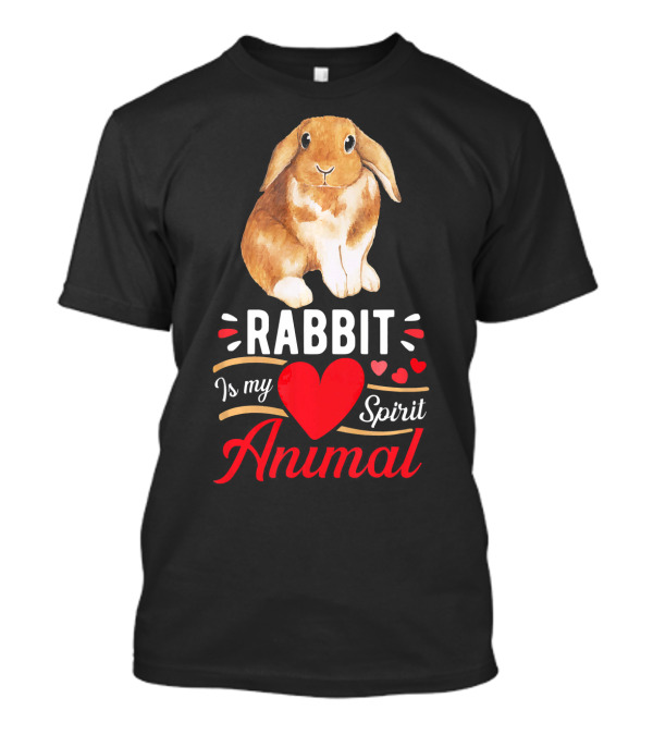 Rabbit Is My Heart Spirit Animal T-Shirt
