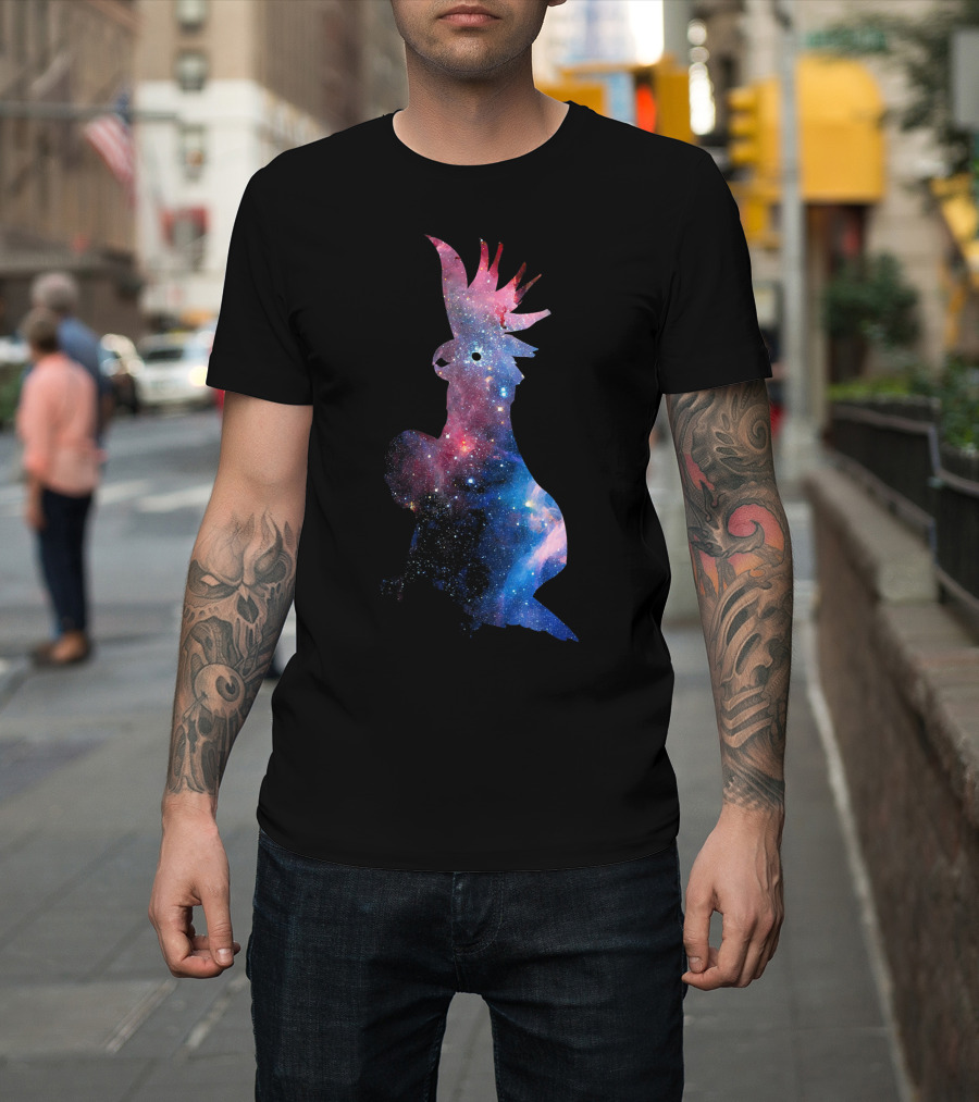 Cosmic Cockatoo Galaxy T-Shirt