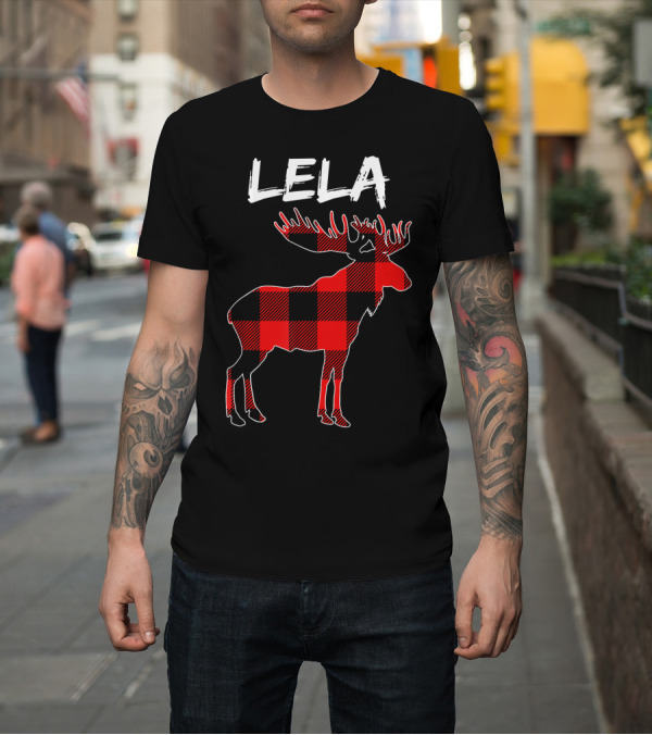 Shirt: LELA Moose Buffalo Plaid T-Shirt LELA Moose Buffalo Plaid T-Shirt
